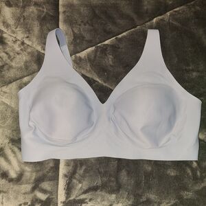 Knix Revolution V Neck M++Seamless BlueGray Bra